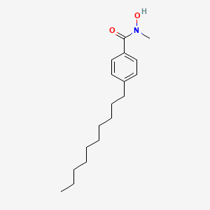 4-Decyl-N-hydroxy-N-methylbenzamide