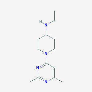 1-(2,6-dimethylpyrimidin-4-yl)-N-ethylpiperidin-4-amine