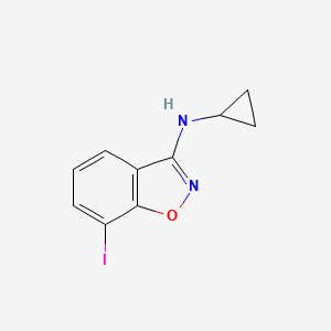 N-Cyclopropyl-7-iodobenzo[d]isoxazol-3-amine
