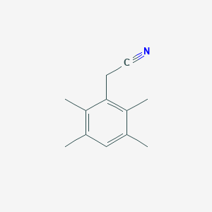 molecular formula C12H15N B084707 2,3,5,6-Tetramethylphenylacetonitrile CAS No. 14611-44-0