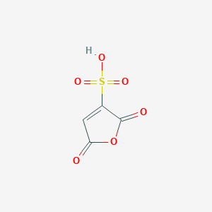 molecular formula C4H2O6S B8470875 Sulfomaleic anhydride CAS No. 40336-85-4