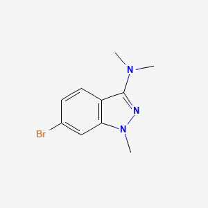 6-bromo-N,N,1-trimethyl-1H-indazol-3-amine