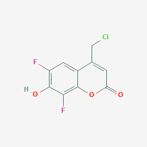4-Chloromethyl-6,8-difluoro-7-hydroxycoumarin