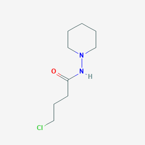4-Chloro-N-piperidin-1-yl-butyramide