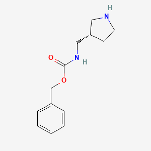 Phenylmethyl[(3s)-3-pyrrolidinylmethyl]carbamate