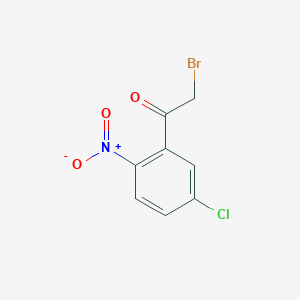5-Chloro-2-nitrophenacyl bromide