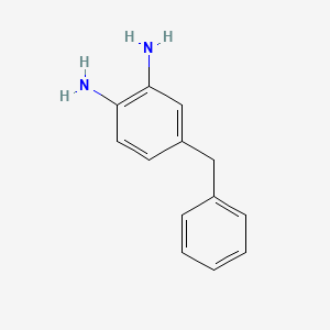 molecular formula C13H14N2 B8471141 4-Benzylbenzene-1,2-diamine 