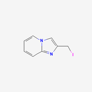 molecular formula C8H7IN2 B8471146 2-(Iodomethyl)imidazo[1,2-a]pyridine 