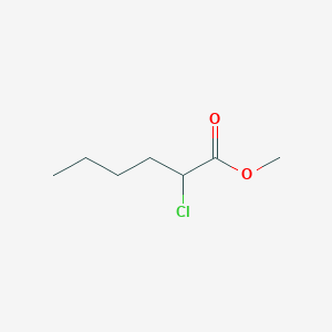 molecular formula C7H13ClO2 B084712 Methyl 2-chlorohexanoate CAS No. 14925-60-1