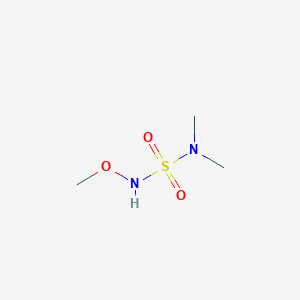 molecular formula C3H10N2O3S B8471237 N,N-dimethyl-N'-methoxysulfamide 