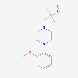 1-(2-Hydroxy-2-methylpropyl)-4-(2-methoxyphenyl)-piperazine
