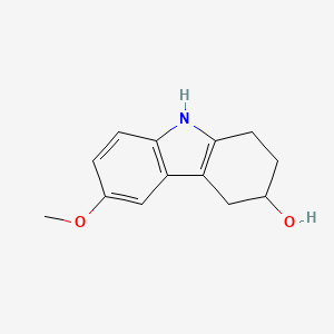 3-(Hydroxy)-6-methoxy-1,2,3,4-tetrahydrocarbazole