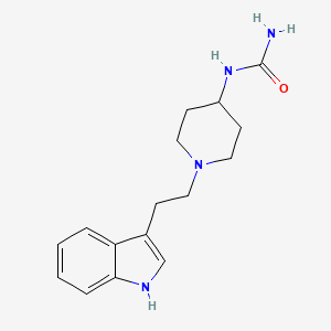 N-{1-[2-(1H-Indol-3-yl)ethyl]piperidin-4-yl}urea