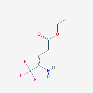 Ethyl 3-amino-4,4,4-trifluorobut-2-enecarboxylate