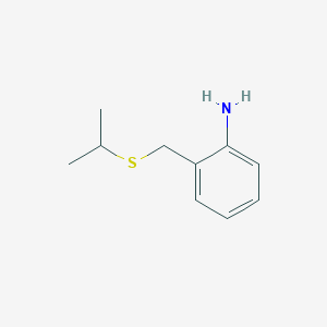 2-[1-(Isopropylthio)methyl]aniline