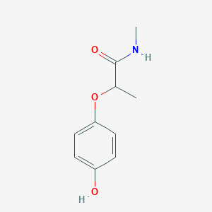 (RS)-2-(4-hydroxy-phenoxy)-N-methyl-propionamide