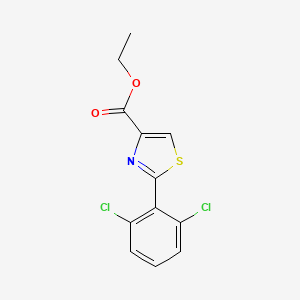 Ethyl 2-(2,6-dichlorophenyl)thiazole-4-carboxylate