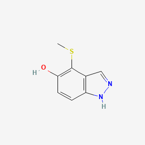 4-(methylthio)-1H-indazol-5-ol