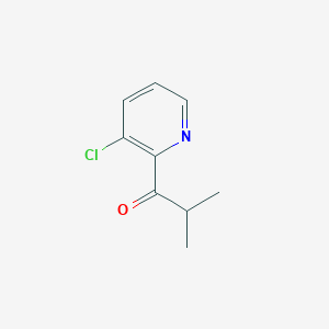 1-(3-Chloropyridin-2-yl)-2-methylpropan-1-one