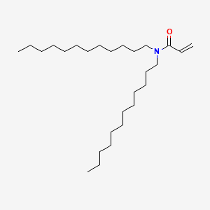 molecular formula C27H53NO B8471621 2-Propenamide, N,N-didodecyl- CAS No. 86291-70-5