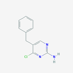 5-Benzyl-4-chloropyrimidine-2-ylamine