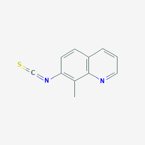 8-Methyl-7-quinolinylisothiocyanate