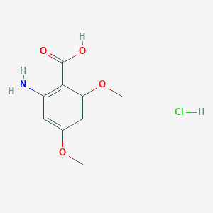 2-Amino-4,6-dimethoxybenzoic acid hydrochloride