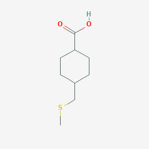 4-[(Methylthio)methyl]cyclohexanecarboxylic acid