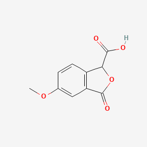 5-methoxy-3-oxo-1H-2-benzofuran-1-carboxylic acid