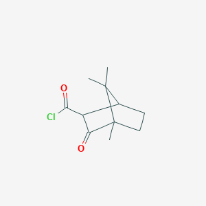 4,7,7-Trimethyl-3-oxobicyclo[2.2.1]heptane-2-carbonyl chloride