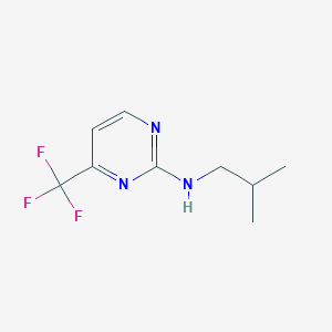 2-Pyrimidinamine, N-(2-methylpropyl)-4-(trifluoromethyl)-