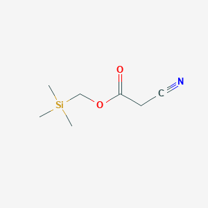 (Trimethylsilyl)methyl cyanoacetate
