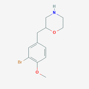 2-(3-Bromo-4-methoxy-benzyl)-morpholine