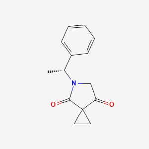 (R)-5-(1-phenylethyl)-5-azaspiro[2.4]heptane-4,7-dione