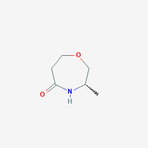 (S)-3-Methyl-1,4-oxazepan-5-one
