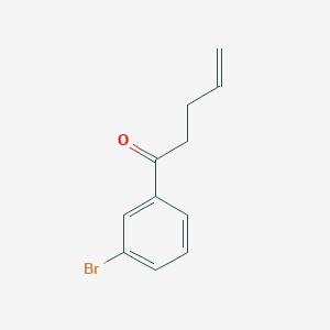 1-(3-Bromophenyl)pent-4-en-1-one