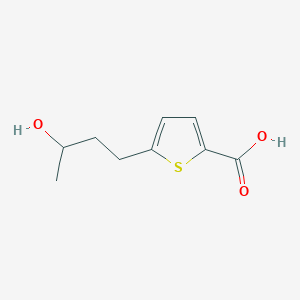 5-(3-Hydroxybutyl)thiophene-2-carboxylic acid
