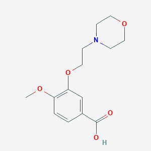 4-Methoxy-3-(2-morpholin-4-yl-ethoxy)benzoic acid