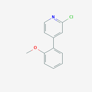 2-Chloro-4-(2-methoxyphenyl)pyridine