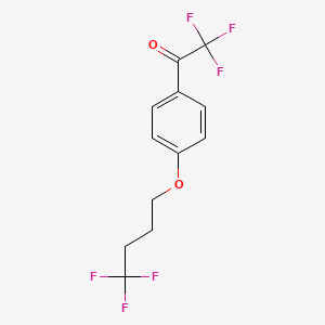 2,2,2-Trifluoro-1-(4-(4,4,4-trifluorobutoxy)phenyl)ethanone