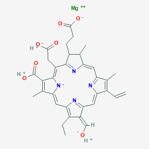 molecular formula C34H32MgN4O7 B084724 Chlorophyllin b CAS No. 13962-39-5