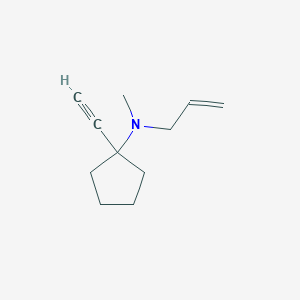 Allyl-(1-ethynyl-cyclopentyl)-methyl-amine