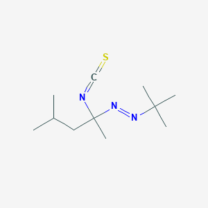(E)-1-tert-Butyl-2-(2-isothiocyanato-4-methylpentan-2-yl)diazene