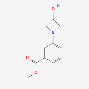 Methyl 3-(3-hydroxyazetidin-1-yl)benzoate