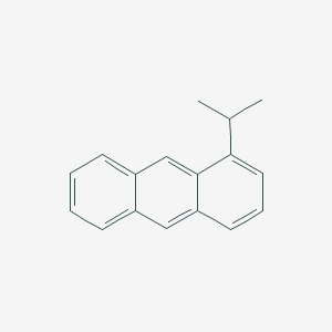 molecular formula C17H16 B8472643 1-(Propan-2-YL)anthracene CAS No. 64819-61-0