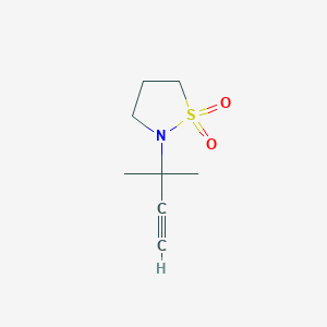 2-(2-Methylbut-3-yn-2-yl)isothiazolidine-1,1-dioxide