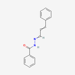 Cinnamaldehyde benzoylhydrazone