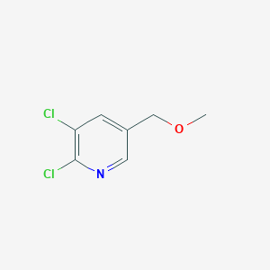 2,3-Dichloro-5-(methoxymethyl)pyridine