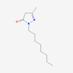 1-Octyl-3-methyl-1H-pyrazol-5(4H)-one