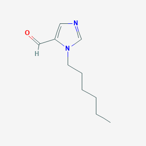 1-Hexyl-imidazole-5-carboxaldehyde